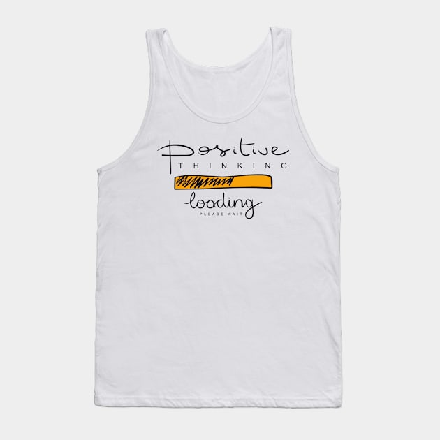 positive Tank Top by CHRONIN